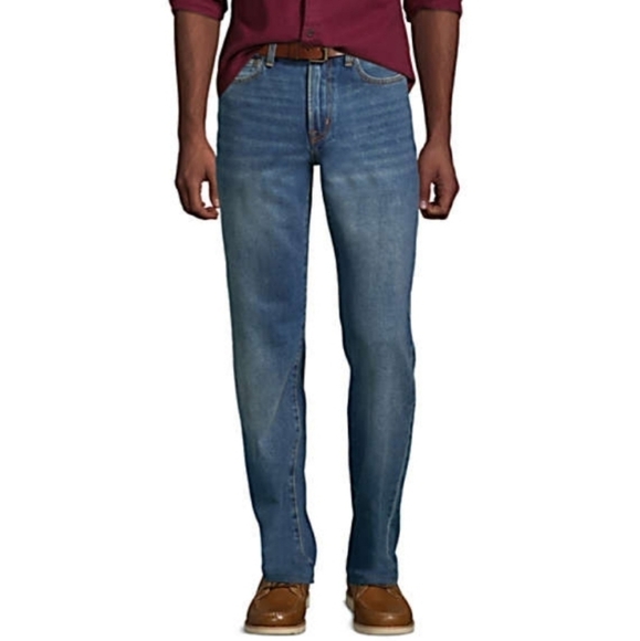 Lands' End Men's Traditional Fit Jeans-Size 46x32 - Picture 2 of 5